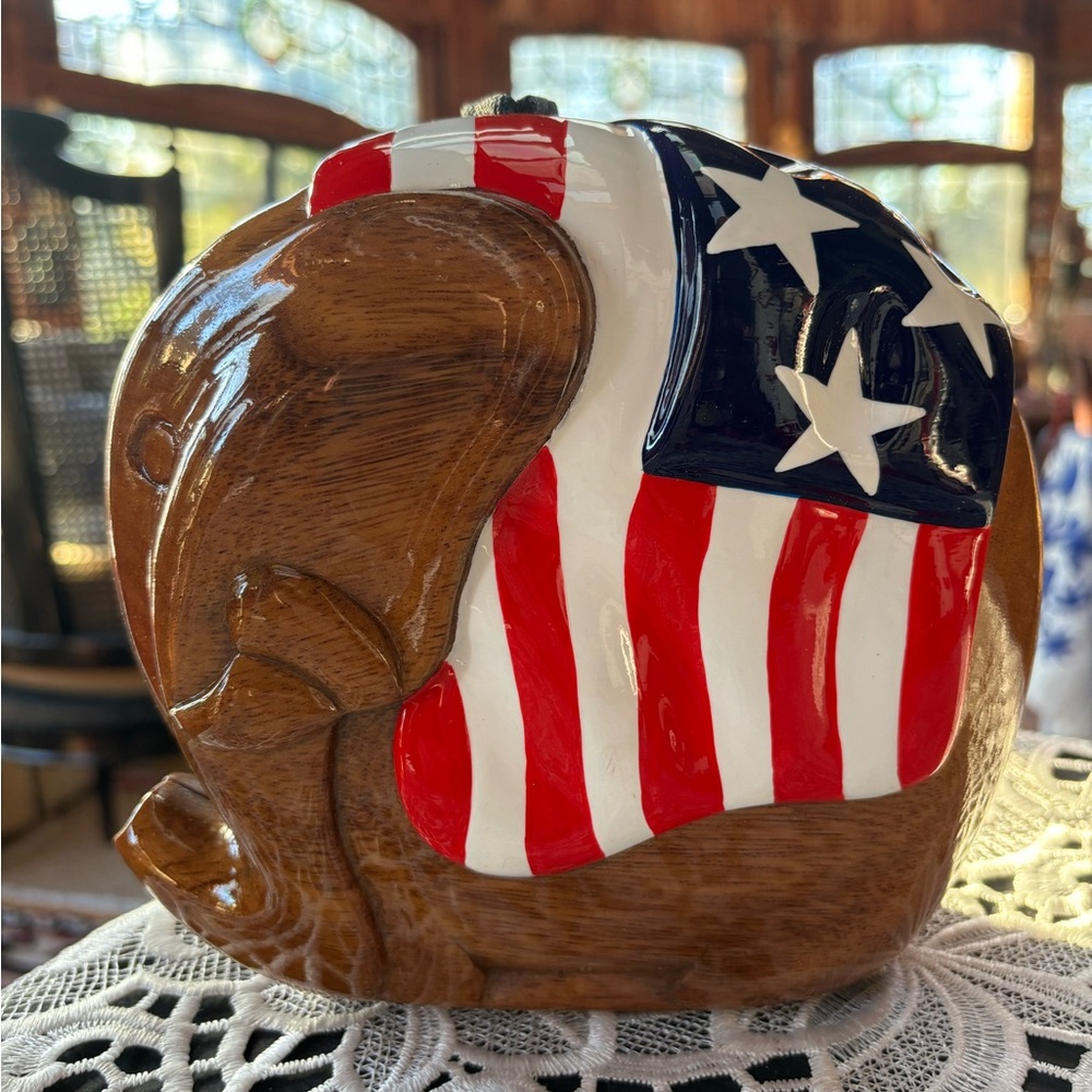 Timmy Woods proud American elephant
